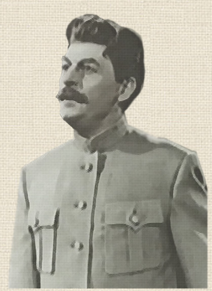 Михаил Геловани в роли Сталина